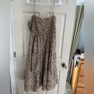 SHEIN Cheetah dress spaghetti straps
